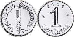 World Coins - Coin, France, Épi, Centime, 2001, Paris, BU, , Stainless Steel
