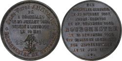 World Coins - Belgium, Medal, Jules Victor Anspach, Bourgmestre de Bruxelles, 1879, Copper