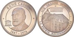 World Coins - France, Medal, Collection Panthéon, René Cassin, Arts & Culture,