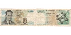 World Coins - Belgium, 20 Francs, 1964, 1964-06-15, KM:138, VF(20-25)