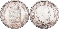 World Coins - Coin, Monaco, Rainier III, 10 Francs, 1966, Monnaie de Paris, , Silver