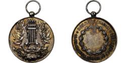 World Coins - France, Medal, Grand concours musical - Dormans, 1886, Silver,