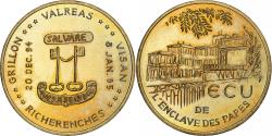 World Coins - France, Ecu, Enclave des Papes, 1995,