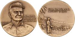 Us Coins - United States, Medal, William F. Halsey Jr., Guadalcanal, 1967, Medallic Art