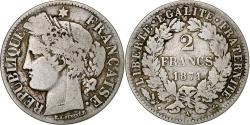 World Coins - Coin, France, Cérès, 2 Francs, 1871, Paris, , Silver, KM:817.1