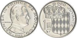 World Coins - Coin, Monaco, Rainier III, Franc, 1982, , Nickel, KM:140