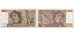 World Coins - France, 100 Francs, Delacroix, A.25529902, EF(40-45)