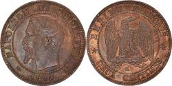 World Coins - Coin, France, Napoleon III, Napoléon III, 2 Centimes, 1854, Bordeaux