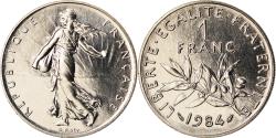 World Coins - Coin, France, Semeuse, Franc, 1984, Paris, , Nickel, KM:925.1