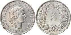 World Coins - Coin, Switzerland, 5 Rappen, 1974, Bern, BE, , Copper-nickel, KM:26