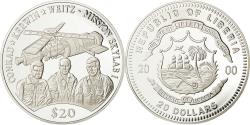 World Coins - Coin, Liberia, 20 Dollars, 2000, , Silver, KM:485