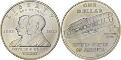 Us Coins - United States, Dollar, Orville et Wilbur Wright, 2003, U.S. Mint, Silver