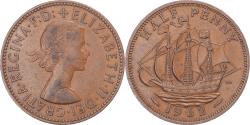 World Coins - Coin, Great Britain, 1/2 Penny, 1962