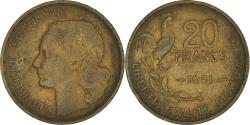 World Coins - Coin, France, Guiraud, 20 Francs, 1951, Paris, , Aluminum-Bronze