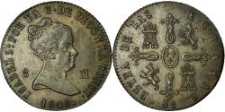 World Coins - Coin, Spain, Isabel II, 8 Maravedis, 1848, Jubia, , Copper, KM:531.2