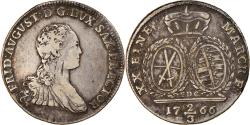 World Coins - Coin, German States, SAXONY-ALBERTINE, Friedrich August III, 2/3 Thaler, Gulden