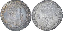 World Coins - France, Henri II, Teston à la tête nue, 1559, Toulouse, , Silver