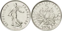 World Coins - Coin, France, Semeuse, 5 Francs, 1976, , Nickel Clad Copper-Nickel