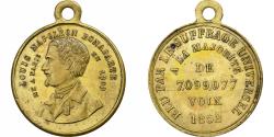 World Coins - France, Token, Rétablissement de l'Empire par le Suffrage Universel, 1852