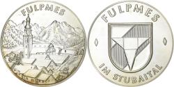 World Coins - Austria, Medal, Fulpmes, Stubaital Valley, n.d., Silver, Proof,