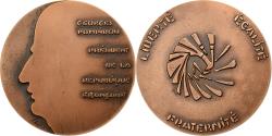 World Coins - France, Medal, Georges Pompidou, Président de la République Française, 1970