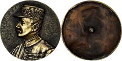 World Coins - France, Medal, Maréchal Foch, Fonte, Brass,
