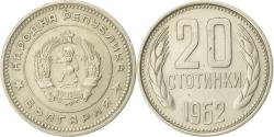World Coins - Bulgaria, 20 Stotinki, 1962, Nickel-brass, , KM:63