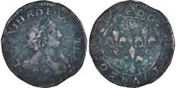 World Coins - Coin, France, Louis XIII, Double Tournois, , Copper, Gadoury:11