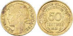 World Coins - Coin, France, Morlon, 50 Centimes, 1941, , Aluminum-Bronze, KM:894.1