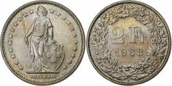 World Coins - Switzerland, 2 Francs, 1968, Bern, Copper-nickel, , KM:21a.1