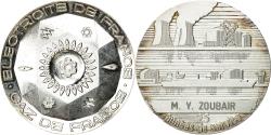 World Coins - France, Medal, Electricité-Gaz de France, , Silvered bronze