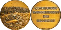 World Coins - Germany, Medal, Sudwestdeutsche Slalommeisterschaft, Hemmerdorf, Sports &