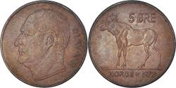 World Coins - Coin, Norway, 5 Öre, 1972