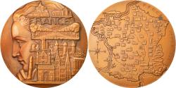 World Coins - France, Medal, France, Les Monuments Historiques, Arts & Culture, Turin
