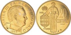 World Coins - Coin, Monaco, 20 Centimes, 1962, ESSAI, , Cupro-Aluminium, KM:E46