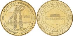 World Coins - France, Token, Touristic token, Echillais - Pont Transbordeur Rochefort, 2012