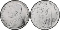World Coins - Vatican, John Paul II, 100 Lire, 1980 (Anno II), Rome, Stainless Steel,