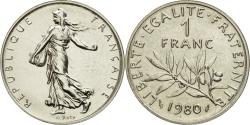 World Coins - Coin, France, Semeuse, Franc, 1980, Paris, , Nickel, KM:925.1
