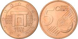 World Coins - Malta, 5 Euro Cent, 2008, Paris, , Copper Plated Steel, KM:127