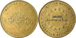 World Coins - France, Token, Touristic token, Mont-Saint-Michel - Vue n°1, 1999, MDP