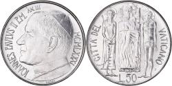 World Coins - Coin, VATICAN CITY, John Paul II, 50 Lire, 1981, Roma, , Stainless