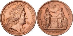 World Coins - France, Medal, Louis XIV, La Renonciation, 1713, Copper, Mauger, Restrike
