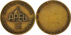 World Coins - France, Medal, Cinquantenaire APEL, 1980, , Bronze