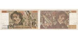 World Coins - France, 100 Francs, Delacroix, Z.48, VF(20-25)