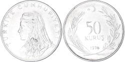 World Coins - Coin, Turkey, 50 Kurus, 1974