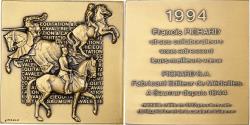 World Coins - France, Medal, Musée de l'équitation et cavalerie, Saumur, 1994, Bronze