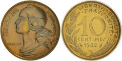 World Coins - Coin, France, Marianne, 10 Centimes, 1982, Paris, FDC,