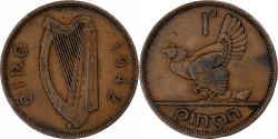 World Coins - Ireland, Penny, 1942