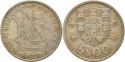 World Coins - Coin, Portugal, 5 Escudos, 1977, , Copper-nickel, KM:591