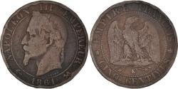 World Coins - Coin, France, Napoleon III, Napoléon III, 5 Centimes, 1861, Bordeaux,